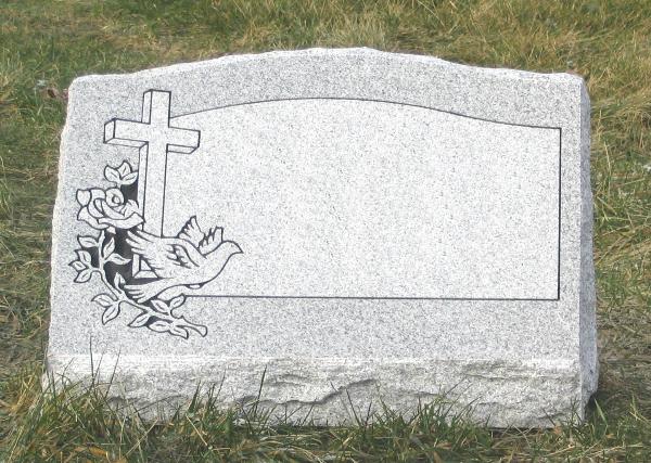 Single Silver Gray Slant